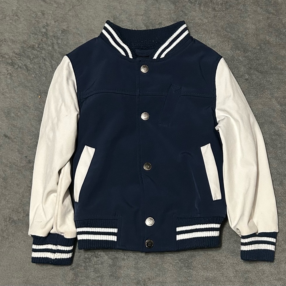 Urban Republic Navy and Cream Kids Jacket